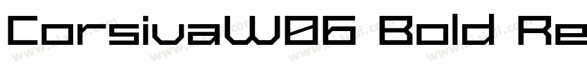 CorsivaW06 Bold Regu字体转换 CorsivaW06 Bold Regu字体转换